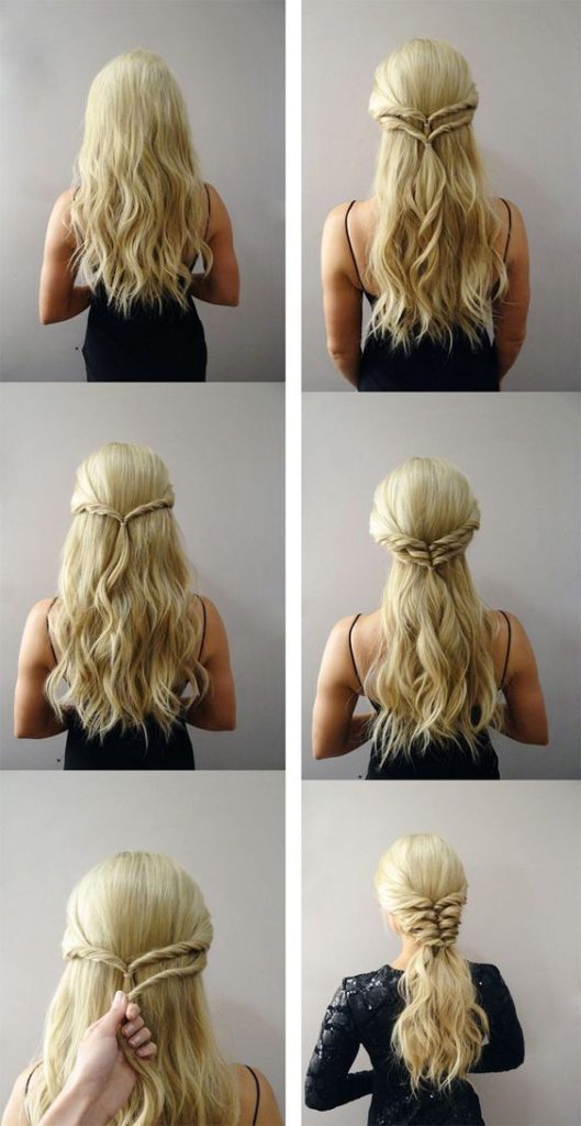 Cómo hacer el peinado de Daenerys Targaryen paso a paso  Peinados Para Boda